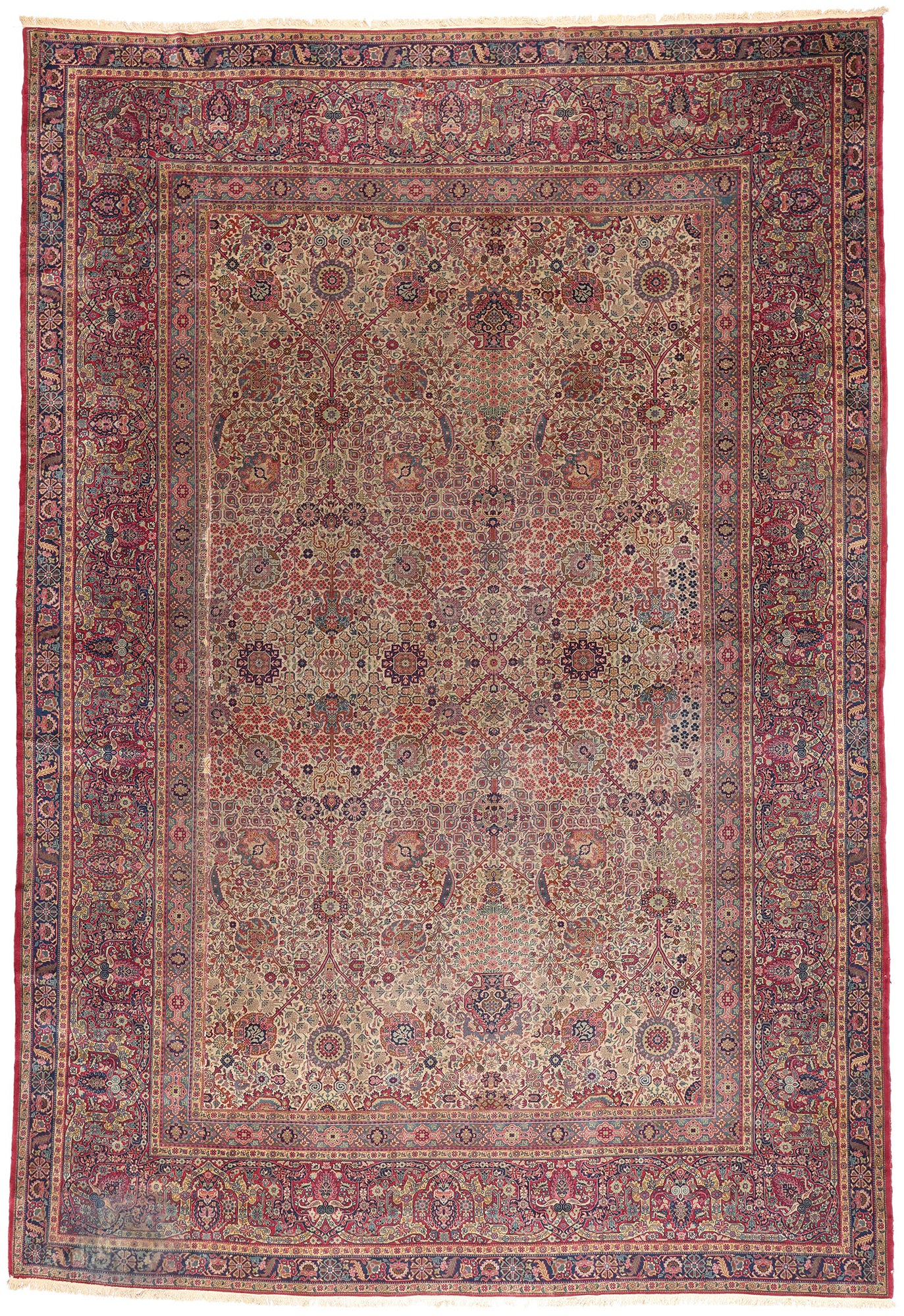 13 x 19 Antique Turkish Sivas Rug 79161