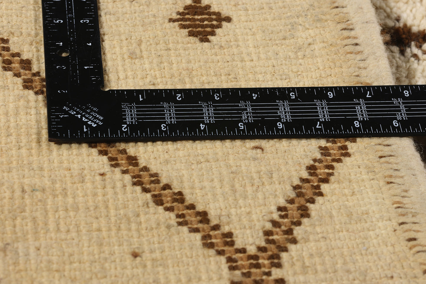 12 x 18 Vintage Moroccan Beni Ourain Rug 78975