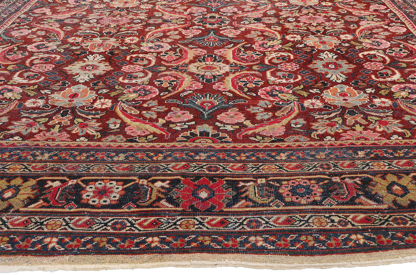 11 x 18 Antique Persian Mahal Rug 79133