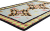 5 x 8 Light Blue Indian Kilim Rug 31352