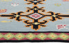 6 x 9 Light Blue Indian Kilim Rug 31351