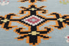 6 x 9 Light Blue Indian Kilim Rug 31351
