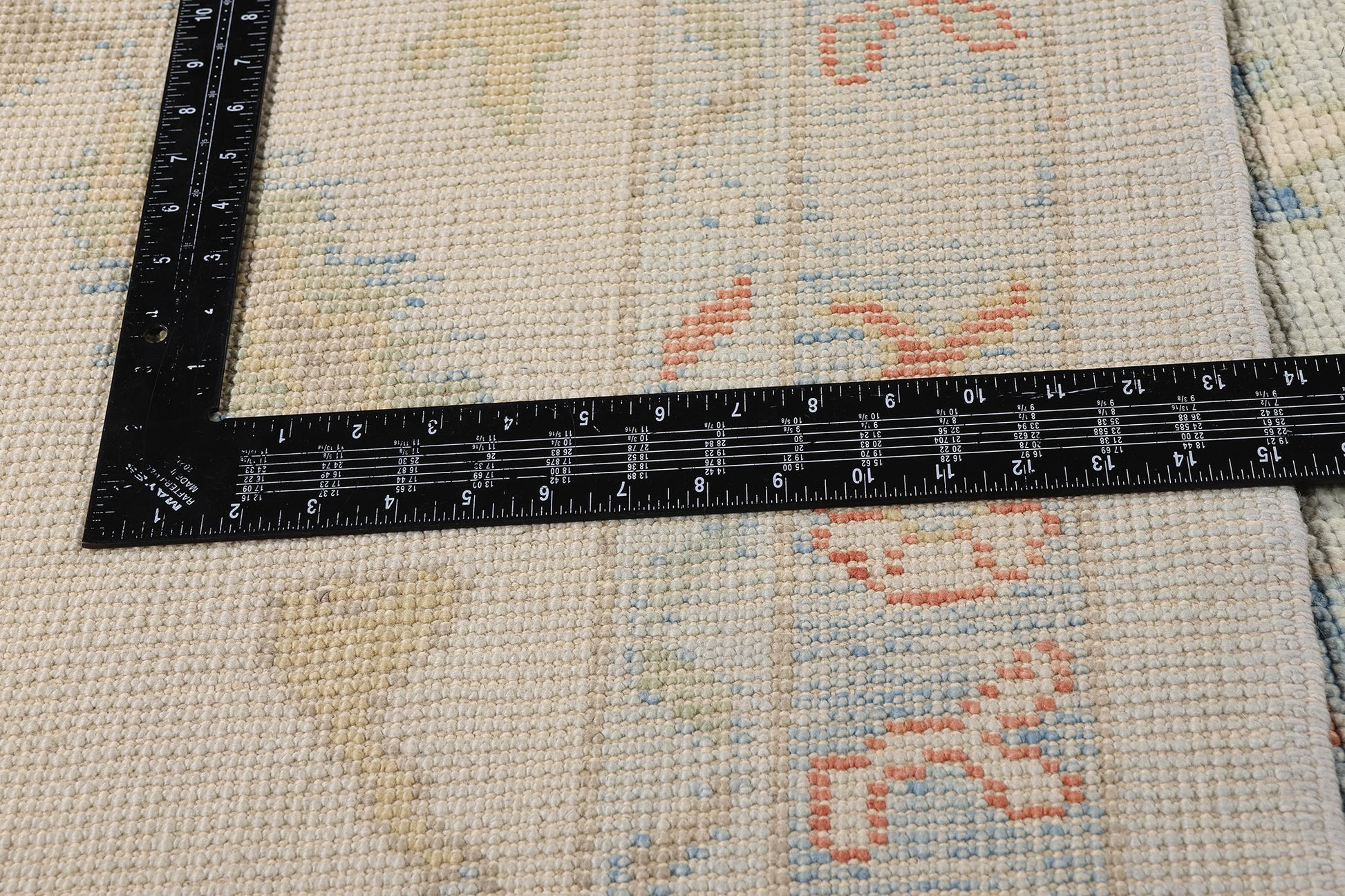 12 x 15 Light Blue Modern Turkish Oushak Rug 54029