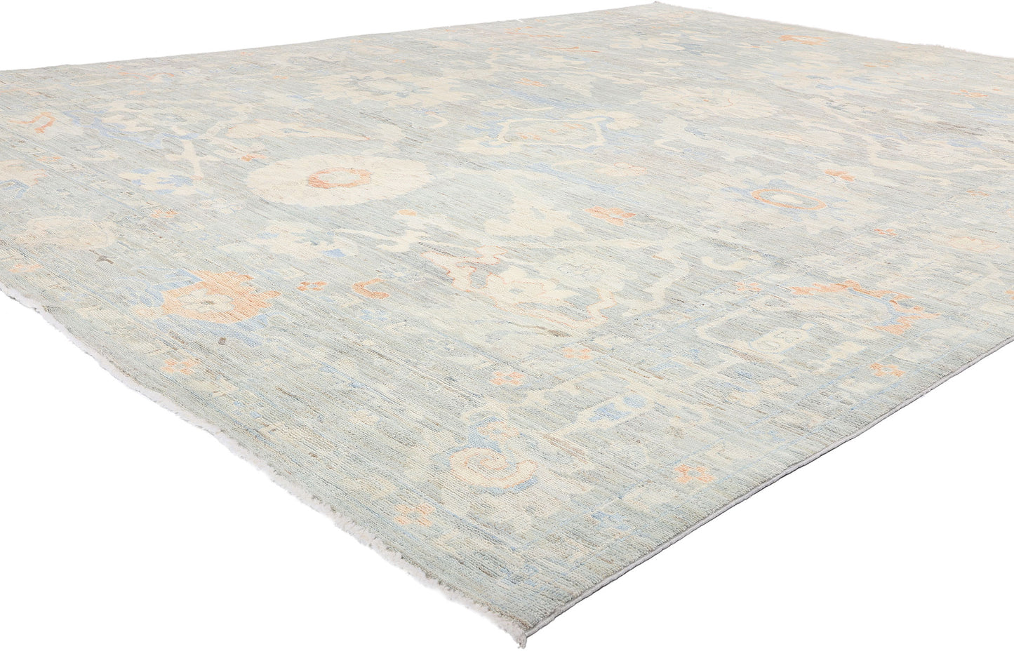 10 x 13 Modern Light Blue Sultanabad Rug 81125