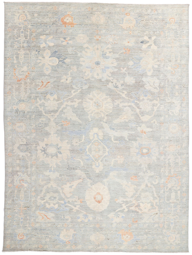 10 x 13 Modern Light Blue Sultanabad Rug 81125