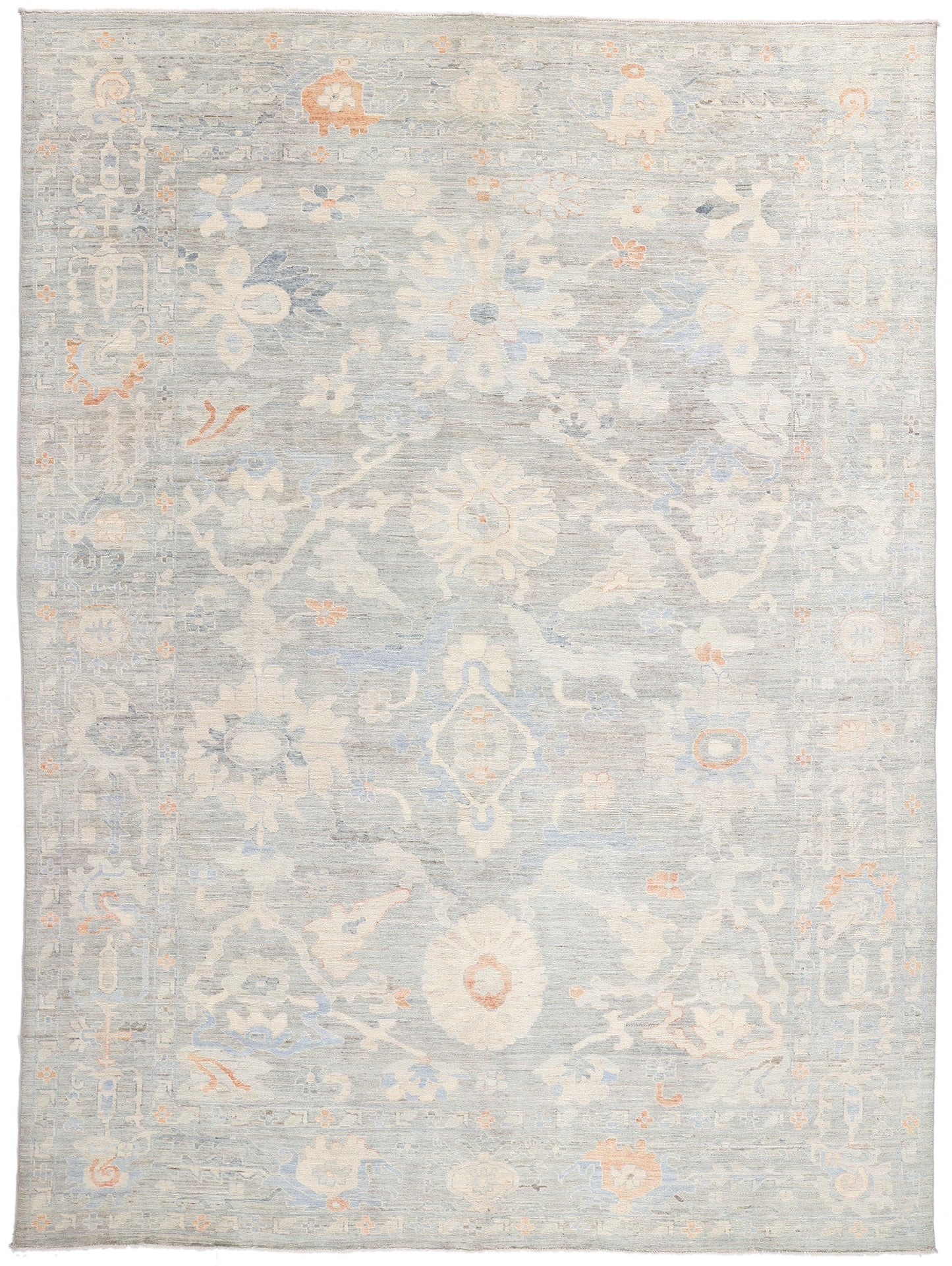 10 x 13 Modern Light Blue Sultanabad Rug 81125