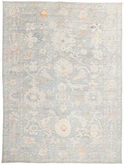 10 x 13 Modern Light Blue Sultanabad Rug 81125