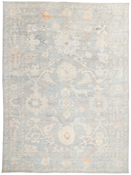 10 x 13 Modern Light Blue Sultanabad Rug 81125
