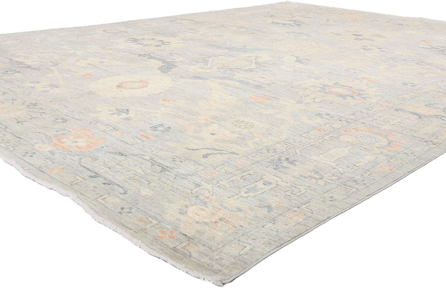 10 x 13 Modern Light Blue Sultanabad Rug 81126