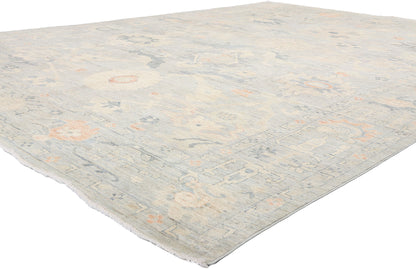 10 x 13 Modern Light Blue Sultanabad Rug 81126