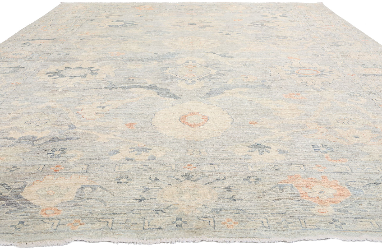 10 x 13 Modern Light Blue Sultanabad Rug 81126