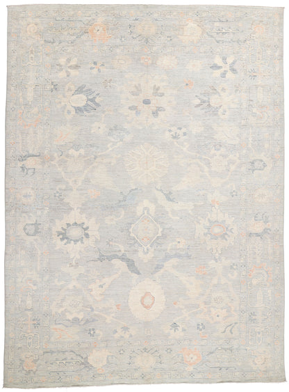 10 x 13 Modern Light Blue Sultanabad Rug 81126