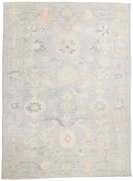 10 x 13 Modern Light Blue Sultanabad Rug 81126