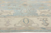 11 x 14 Modern Light Blue Turkish Oushak Rug 53989