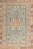 6 x 9 Vintage Pastel Turkish Oushak Rug 53992