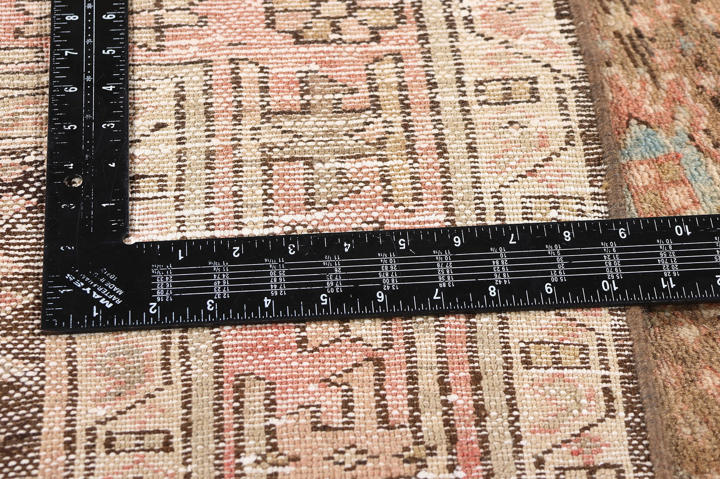 4 x 15 Antique Persian Hamadan Rug 61325