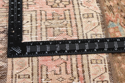 4 x 15 Antique Persian Hamadan Rug 61325