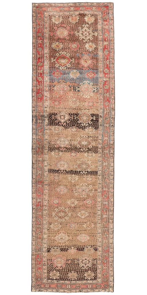 4 x 15 Antique Persian Hamadan Rug 61325