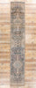 3 x 17 Antique Persian Tabriz Rug 61335