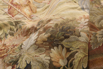 7 x 7 - Multicolor Chinese Tapestry Rug - 73700