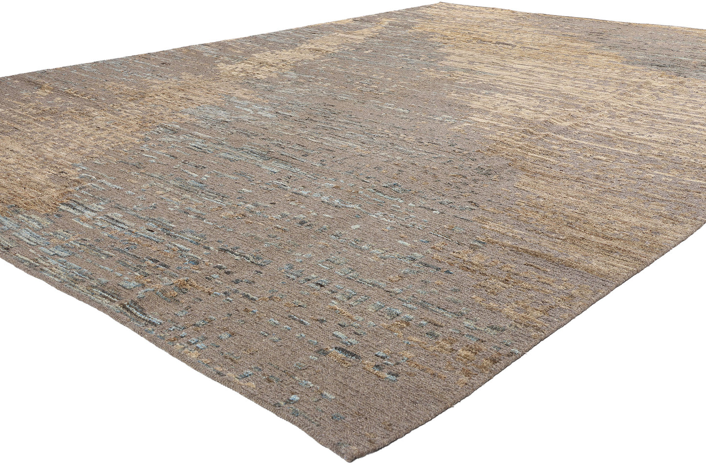 10 x 14 Modern Abstract Pakistani Soumak Rug 81158
