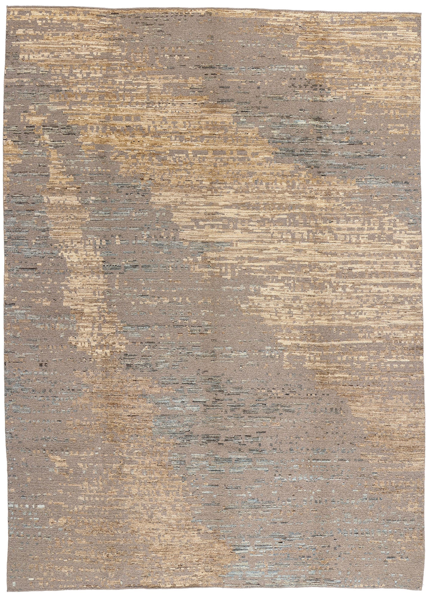 10 x 14 Modern Abstract Pakistani Soumak Rug 81158