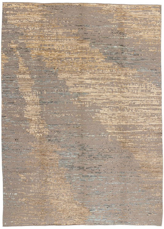 10 x 14 Modern Abstract Pakistani Soumak Rug 81158