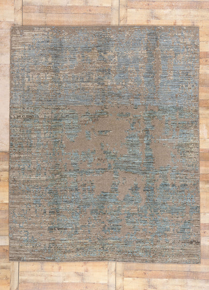 8 x 10 Modern Abstract Pakistani Soumak Rug 81142