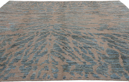 8 x 10 Modern Abstract Pakistani Soumak Rug 81145
