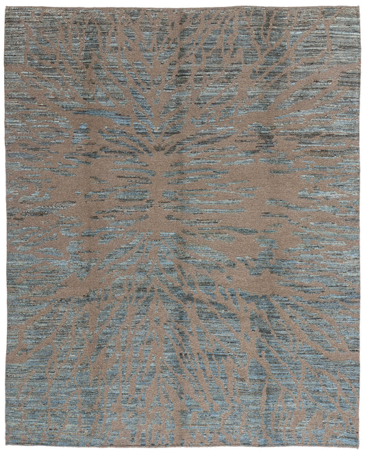 8 x 10 Modern Abstract Pakistani Soumak Rug 81145