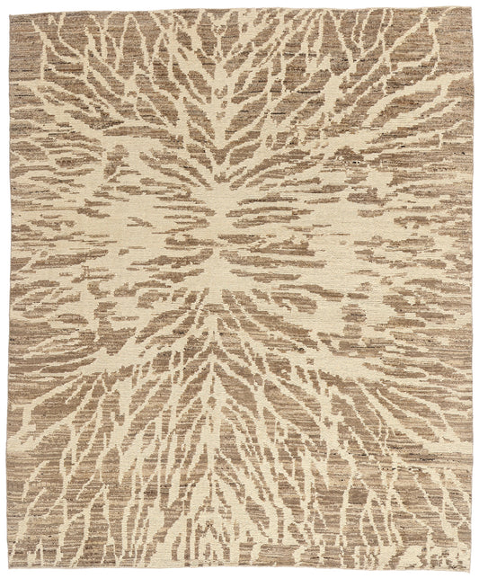 8 x 10 Modern Abstract Pakistani Soumak Rug 81159