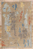 9 x 13 Modern Abstract Pakistni Soumak Rug 81128