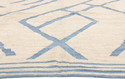 9 x 12 Modern Abstract Flow Moroccan Rug 81165