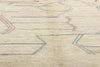 9 x 11 Ivory Modern Bauhaus Moroccan Rug 80287