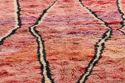 10 x 13 - Modern Beni Mrirt Moroccan Rug - 21648