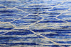 11 x 12 - Blue Modern Beni Mrirt Moroccan Rug - 21151