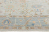 10 x 13 Modern Light Gray Turkish Oushak Rug 54013