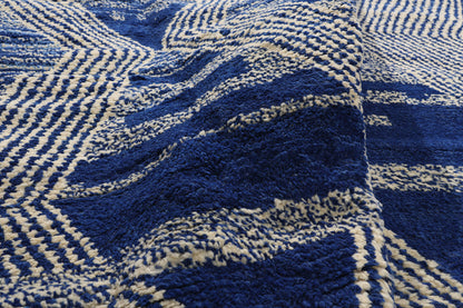 10 x 14 - Blue Pakistani Moroccan Rug - 80586