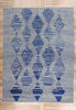 10 x 14 - Blue Pakistani Moroccan Rug - 80586