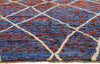 11 x 14 - Blue Pakistani Moroccan Rug - 80484