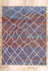 11 x 14 - Blue Pakistani Moroccan Rug - 80484