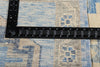 3 x 19 Modern Blue Turkish Oushak Rug 54016