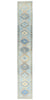 3 x 19 Modern Blue Turkish Oushak Rug 54016