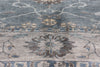 8 x 12 Blue Modern Indian Oushak Rug 30020