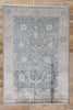 8 x 12 Blue Modern Indian Oushak Rug 30020