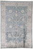8 x 12 Blue Modern Indian Oushak Rug 30020