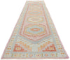 3 x 14 Modern Colorful Turkish Oushak Rug 54009