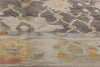 9 x 12 Earth-Tone Modern Turkish Oushak Rug 52643