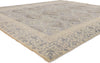 9 x 11 Earth-Tone Modern Indian Khotan Rug 30341