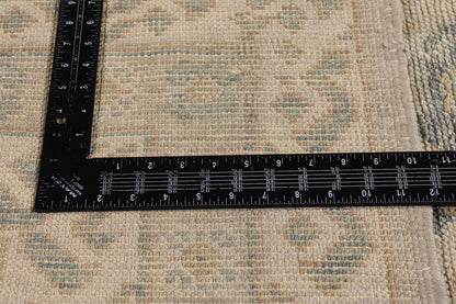5 x 8 Earth-Tone Modern Turkish Oushak Rug 54023